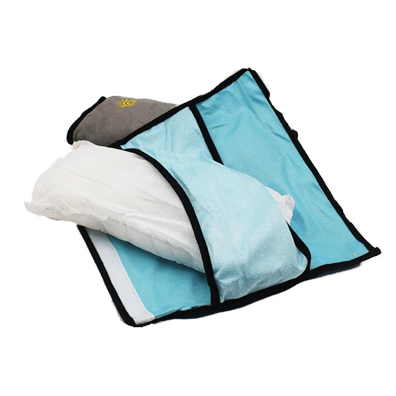 Alpha Omega Vitality children's car seat cushion made from soft, durable materials for added comfort