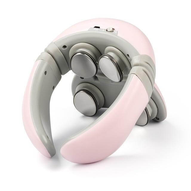 Alpha Omega Vitality 4D neck massager with remote for soothing relaxation and muscle relief
