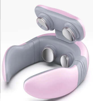 Alpha Omega Vitality 4D neck massager with remote designed for soothing neck pain relief