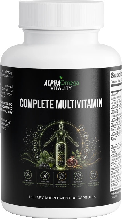 Complete Daily Multivitamin — Daily Foundation by Alpha Omega Vitality