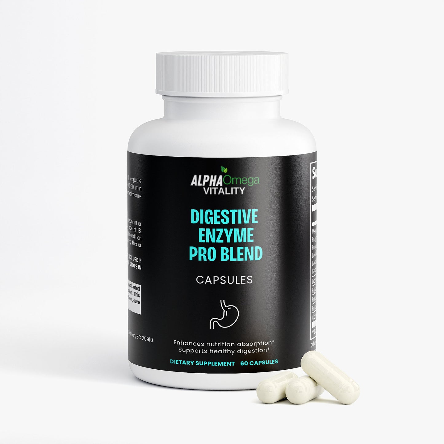 Digestive Enzyme Supplement Capsules