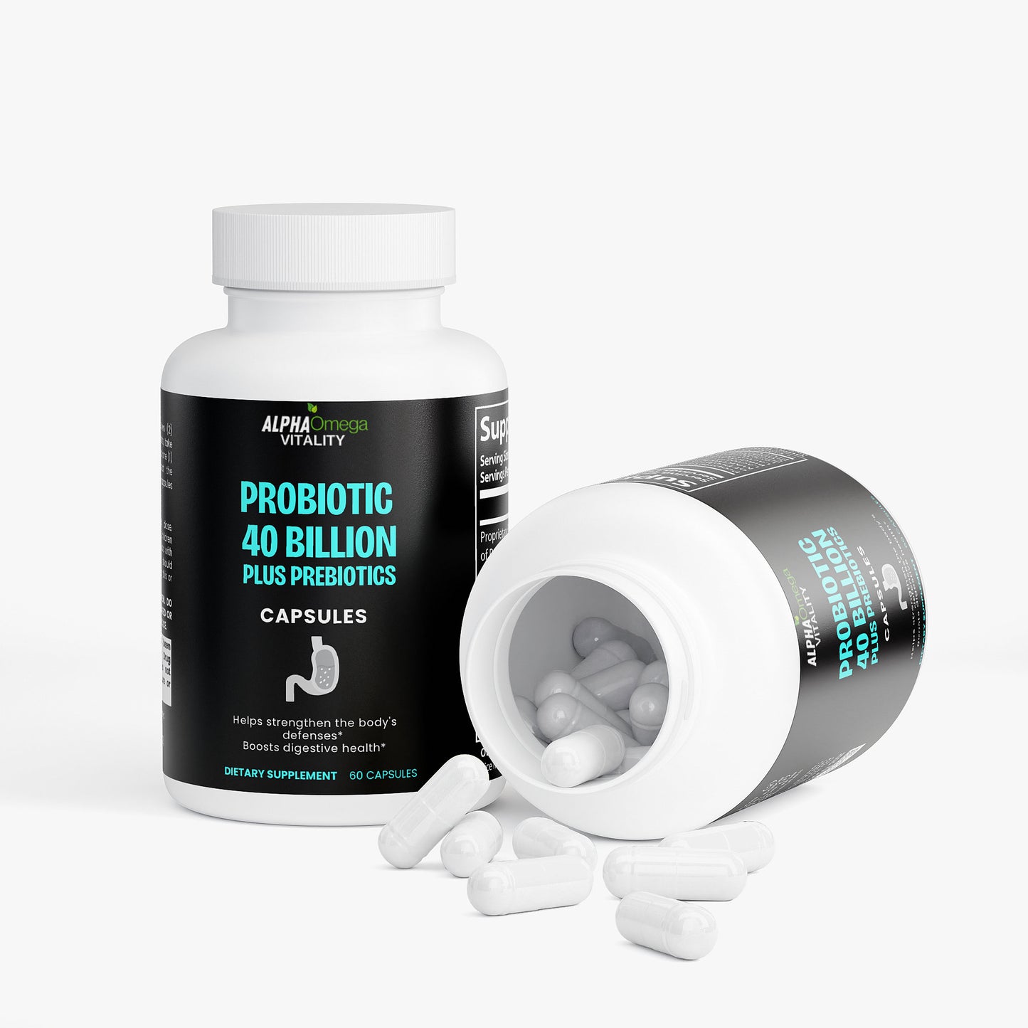 Probiotic 40 Billion with Prebiotics