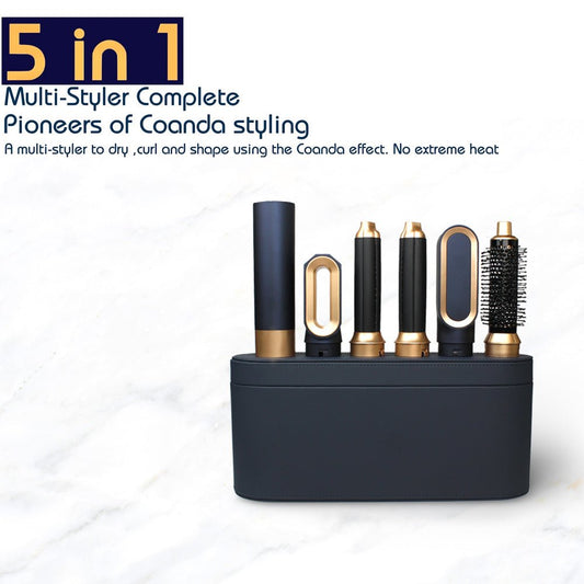 Alpha Omega Vitality 5 in 1 hair styler Coanda effect with multiple attachments for versatile styling