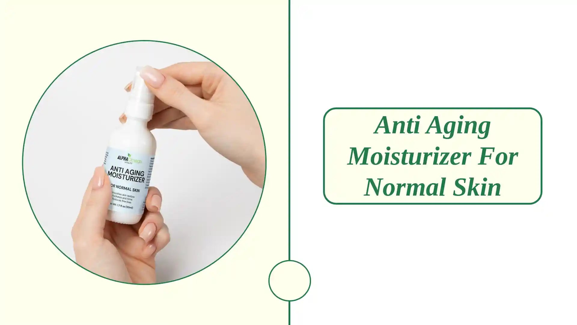 Anti Aging Moisturizer for Normal Skin by@Outfy