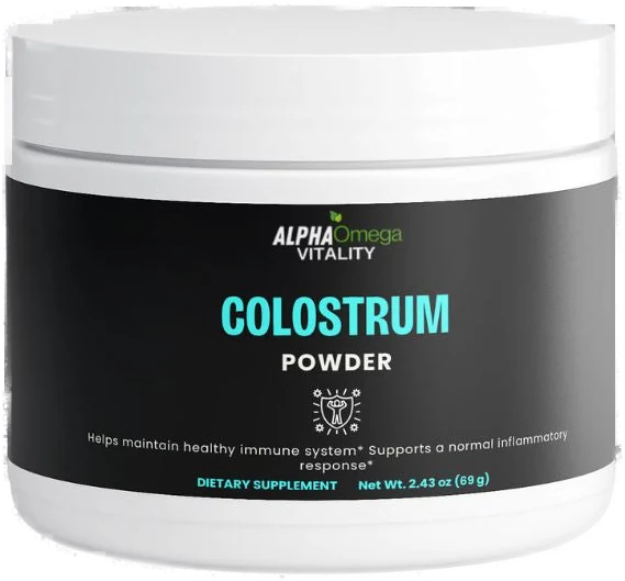 Colostrum Powder — Gut & Immunity by Alpha Omega Vitality