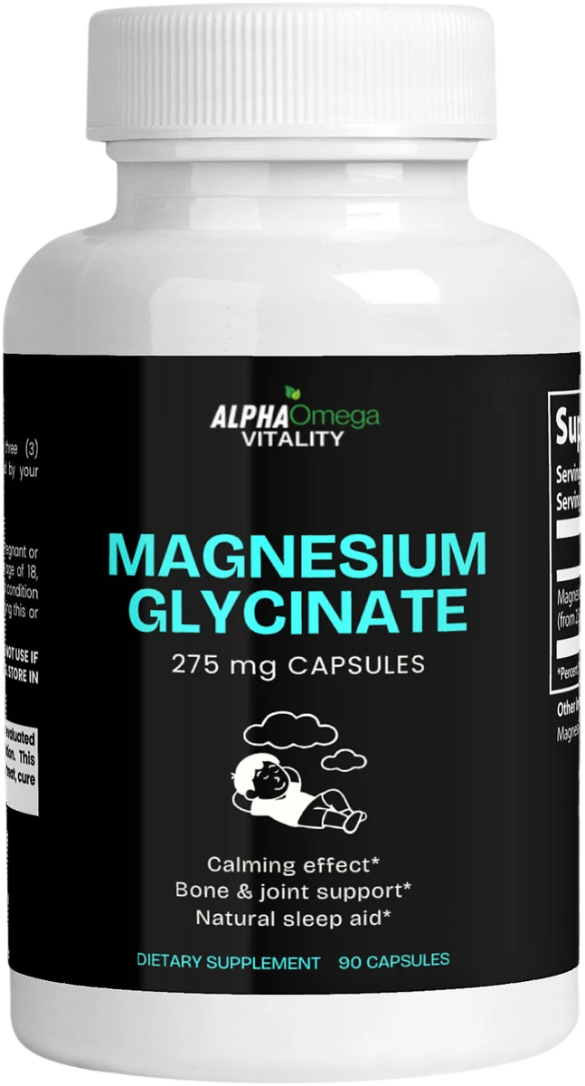 Magnesium Glycinate — Vitamins & Minerals by Alpha Omega Vitality