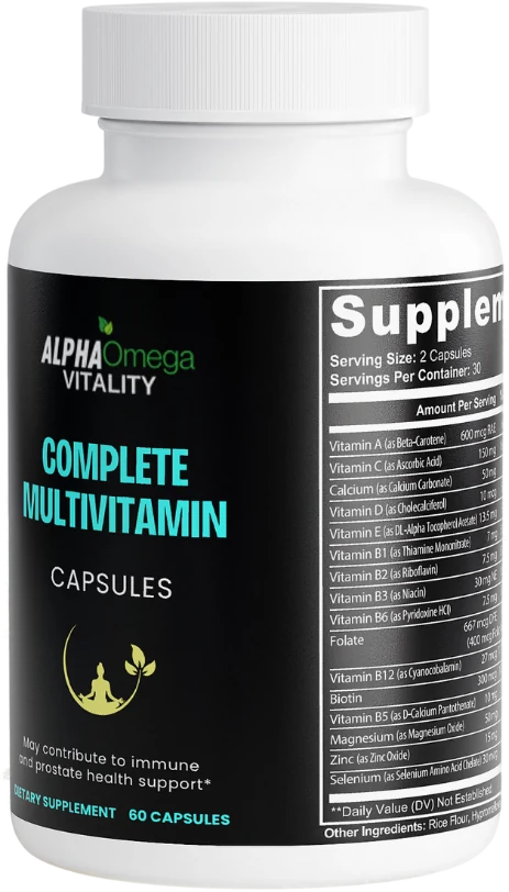 Complete Daily Multivitamin — Daily Foundation by Alpha Omega Vitality